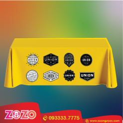 Khăn trải bàn in ấn theo yêu cầu