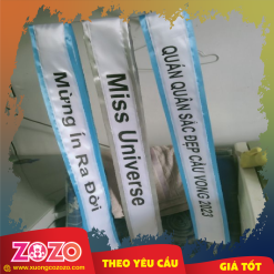 Sash Hoa Hậu Giá Rẻ