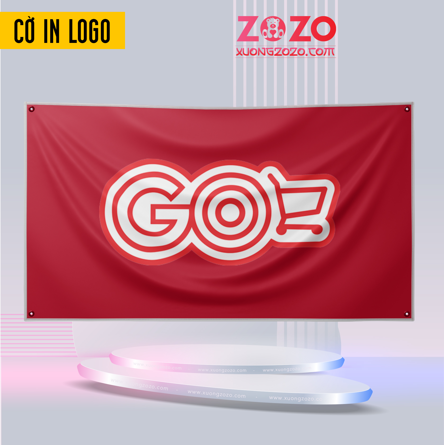Cờ in logo