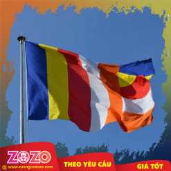 Cờ phật giáo may sẵn