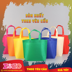 Túi vải không dệt in theo yêu cầu