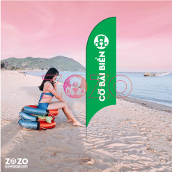 Cờ Phướn Cắm Đất Bãi Biển