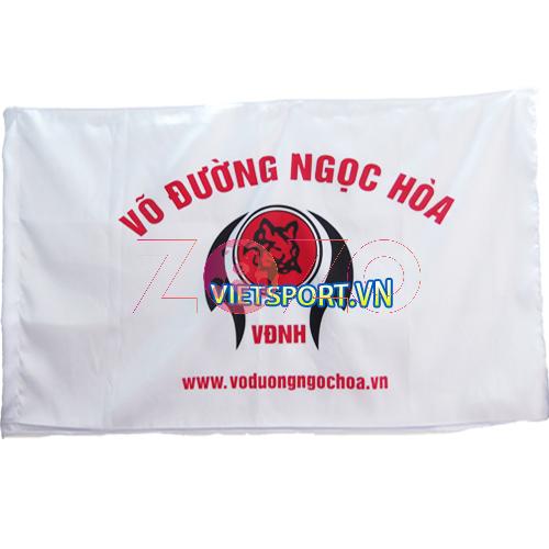 Cờ Công ty treo trước cửa văn phòng Công ty, tổ chức, – coluuniem.vn