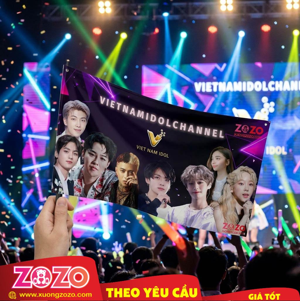 cờ idol cam tay co idol cam tay