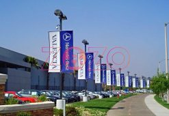 Cờ Phướn Cột Đèn Đường