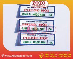 Bảng tên học sinh giá rẻ