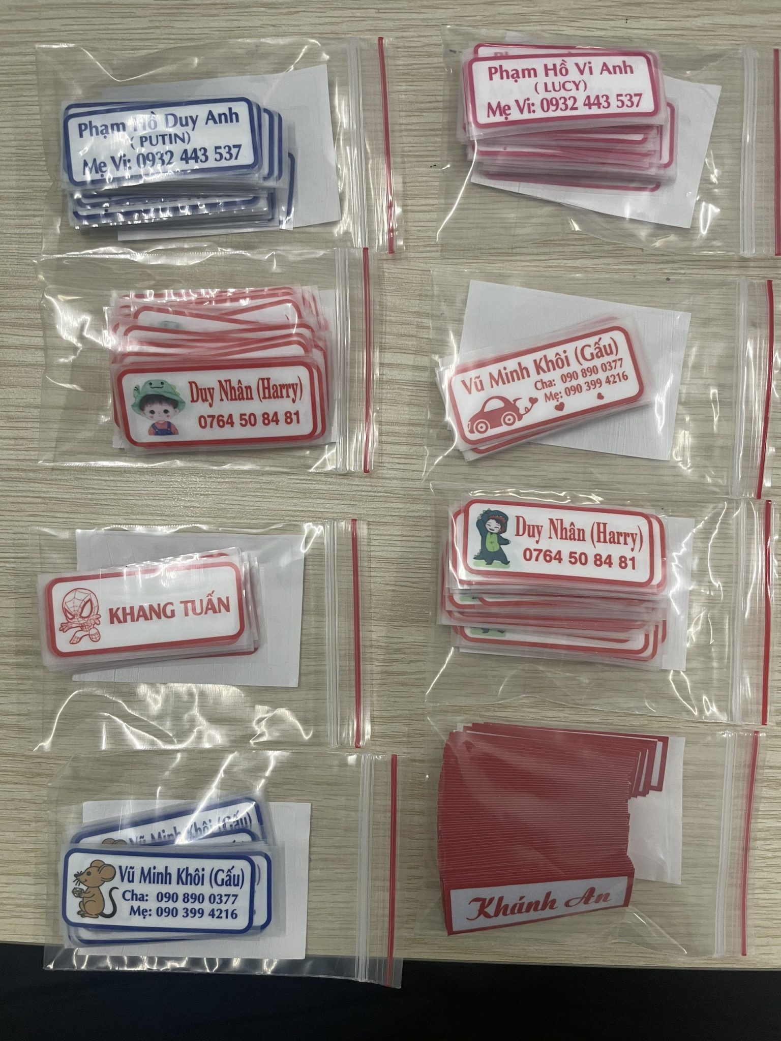 STICKERS TÊN BÉ, Nhãn Tên Cho Bé, Sticker in tên bé theo yêu cầu. – In ...