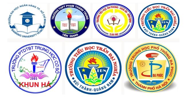Mẫu thiết kế logo trường học đẳng cấp