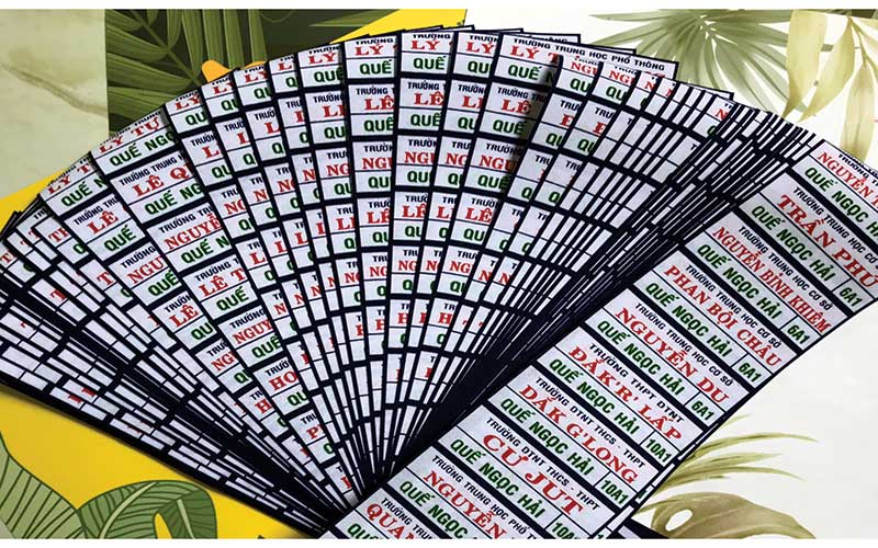 Mua phù hiệu học sinh cần lưu ý những gì? - Quảng Cáo Hoài Việt