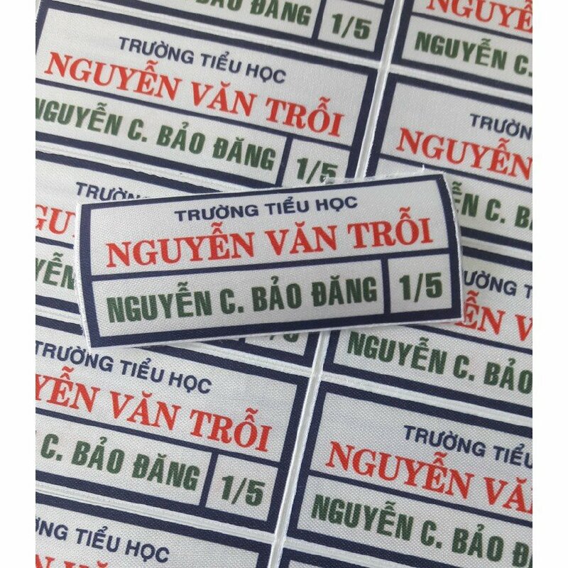 In phù hiệu học sinh TPHCM