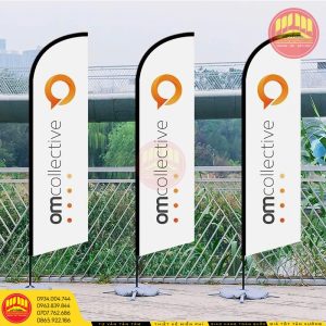 Cờ Phướn Cánh Buồm Cao Cấp 4 co phuon dan loi su kien