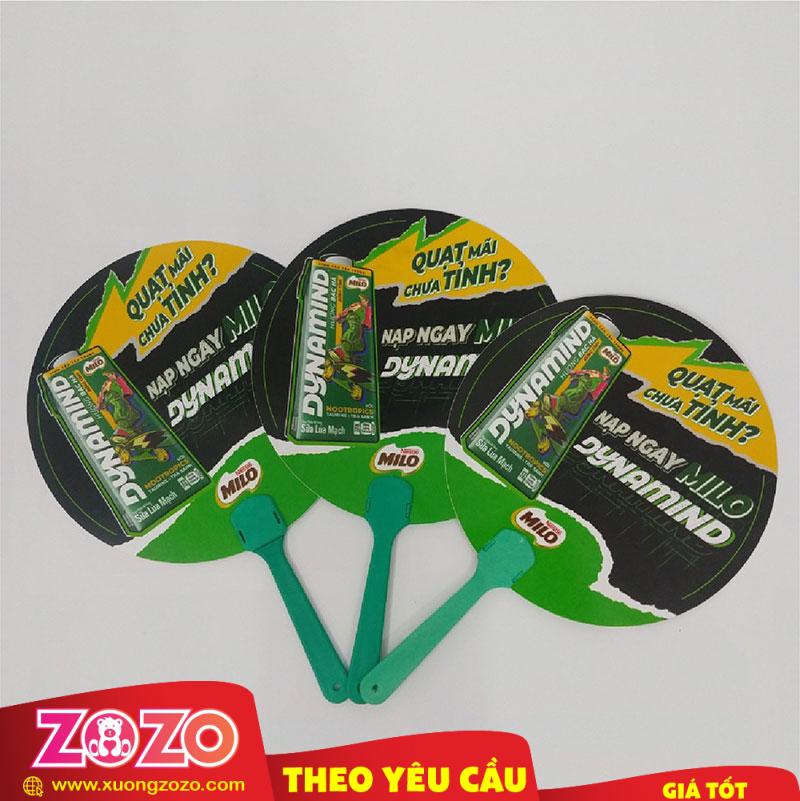 Quạt Nhựa In Logo Doanh Nghiệp – Quảng Bá Thương Hiệu Hiệu Quả 1 quạt nhựa in logo thương hiệu