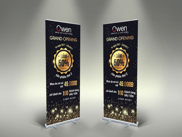 standee khai truong
