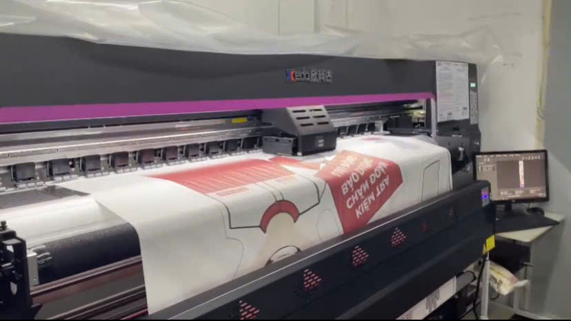 Xưởng may cờ vải 