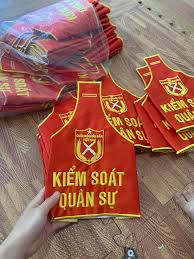 Băng Đeo Tay Kiểm Soát Quân Sự – Xưởng ZoZo Thêu Theo Yêu Cầu 2 Băng Đeo Tay Kiểm Soát Quân Sự