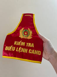 Băng Đeo Tay Kiểm Tra Điều Lệnh CAND – Xưởng ZoZo Sản Xuất Theo Yêu Cầu 3 Băng Đeo Tay Kiểm Tra Điều Lệnh CAND