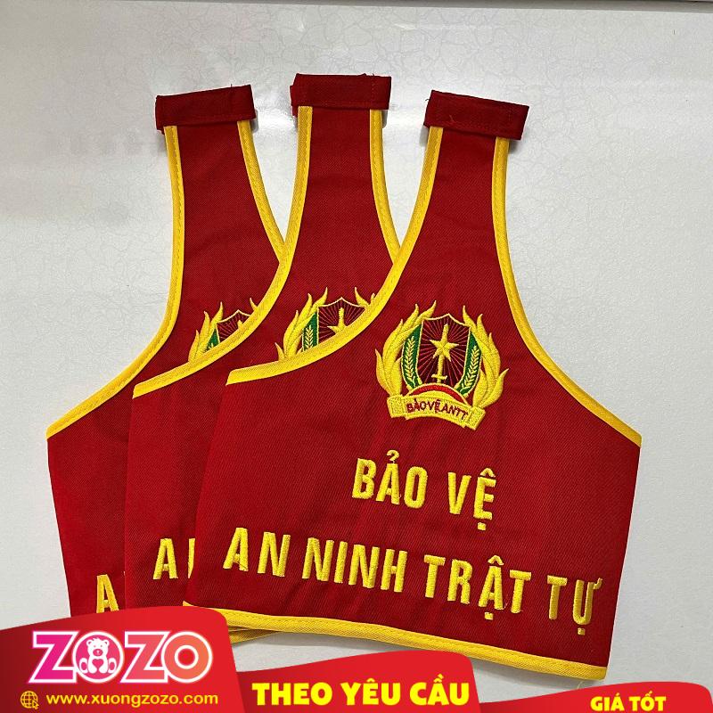 Băng Đeo Tay Bảo Vệ An Ninh Trật Tự – Xưởng ZoZo Sản Xuất Theo Yêu Cầu 1 bvan s1