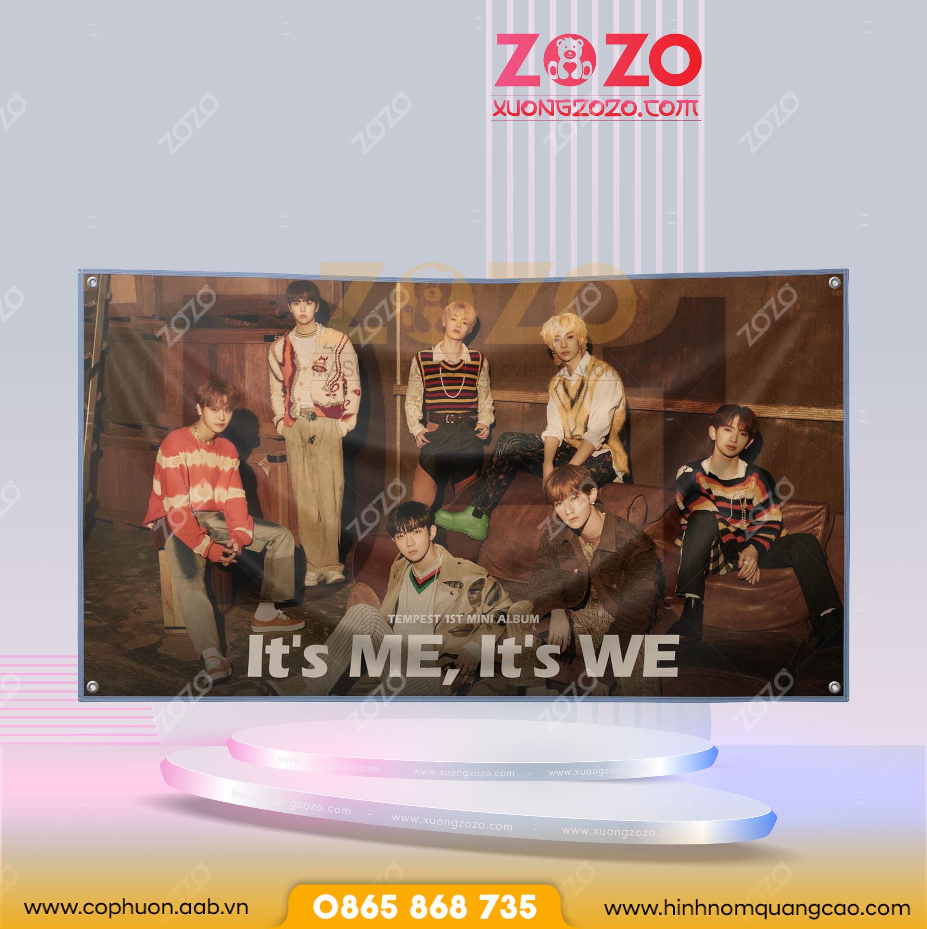 Cờ Idol Việt Nam In Ấn Sắc Nét - Giá Rẻ