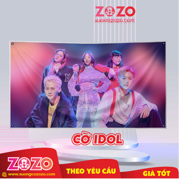Xưởng In May Cờ Idol Theo Yêu Cầu
