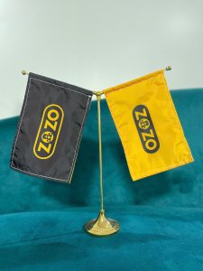 Đế Cờ Để Bàn Chữ Y Kim Loại