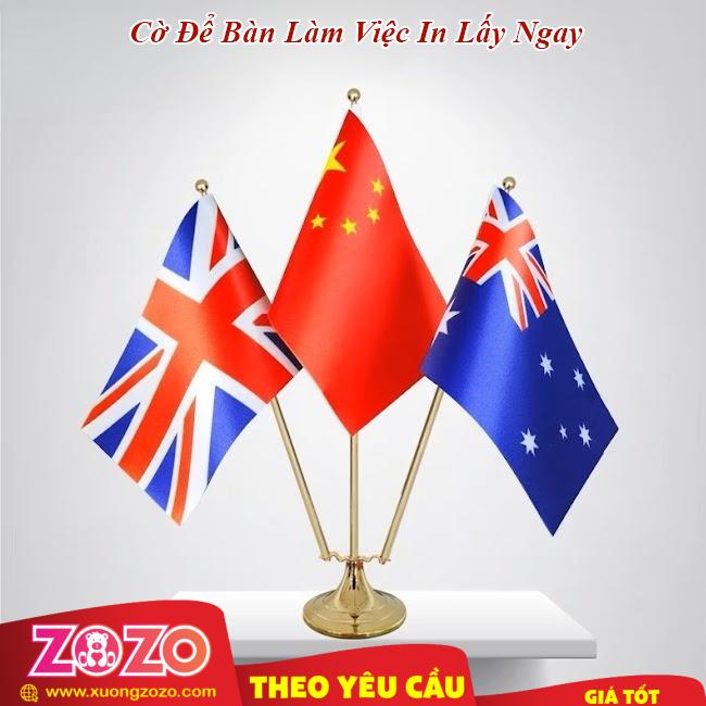 Đế Cờ Để Bàn 3 Lá Kim Loại Giá Xưởng ZoZo – Thiết Kế Chuẩn Sự Kiện 1 đế cờ để bàn 3 lá kim loại