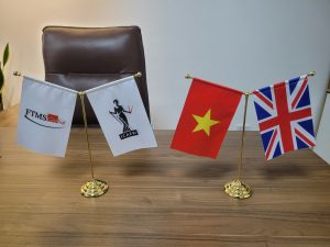 đế cờ để bàn chữ Y kim loại