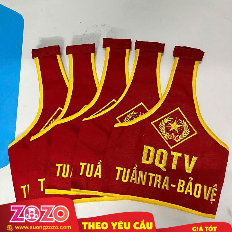 Băng Đeo Tay DQTV Tuần Tra – Bảo Vệ | Xưởng ZoZo In & Thêu Theo Yêu Cầu TPHCM 1 Băng Đeo Tay DQTV Tuần Tra – Bảo Vệ