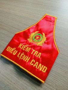 Băng Đeo Tay Kiểm Tra Điều Lệnh CAND