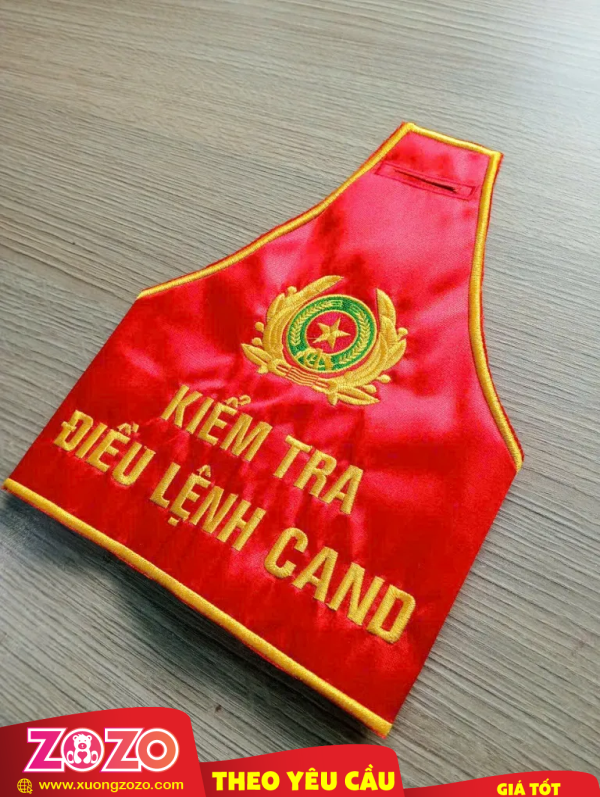 Băng Đeo Tay Kiểm Tra Điều Lệnh CAND – Xưởng ZoZo Sản Xuất Theo Yêu Cầu 1 Băng Đeo Tay Kiểm Tra Điều Lệnh CAND