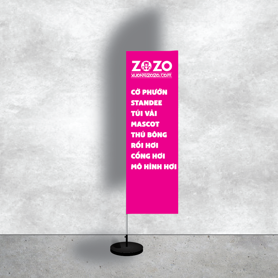 Cờ Phướn In Theo Yêu Cầu – Quảng Bá Ngoài Trời Hiệu Quả Từ Xưởng ZoZo 6 cờ phướn in theo yêu cầu