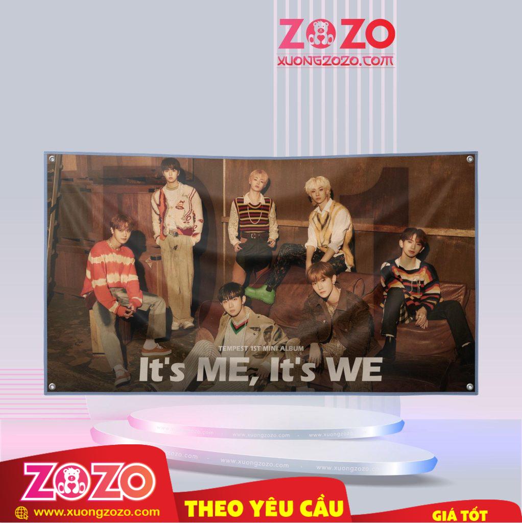 In Cờ Theo Thiết Kế Riêng – Cá Nhân Hóa Thương Hiệu 11 in co idol theo yeu cau thiet ke rieng in sac net gia cong tai xuong zozo 1
