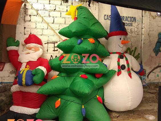 rối hơi ông già Noel