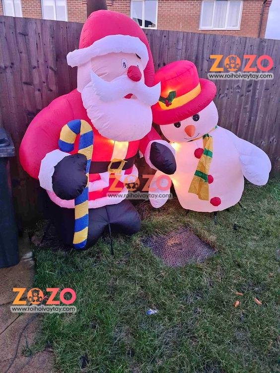 rối hơi ông già Noel