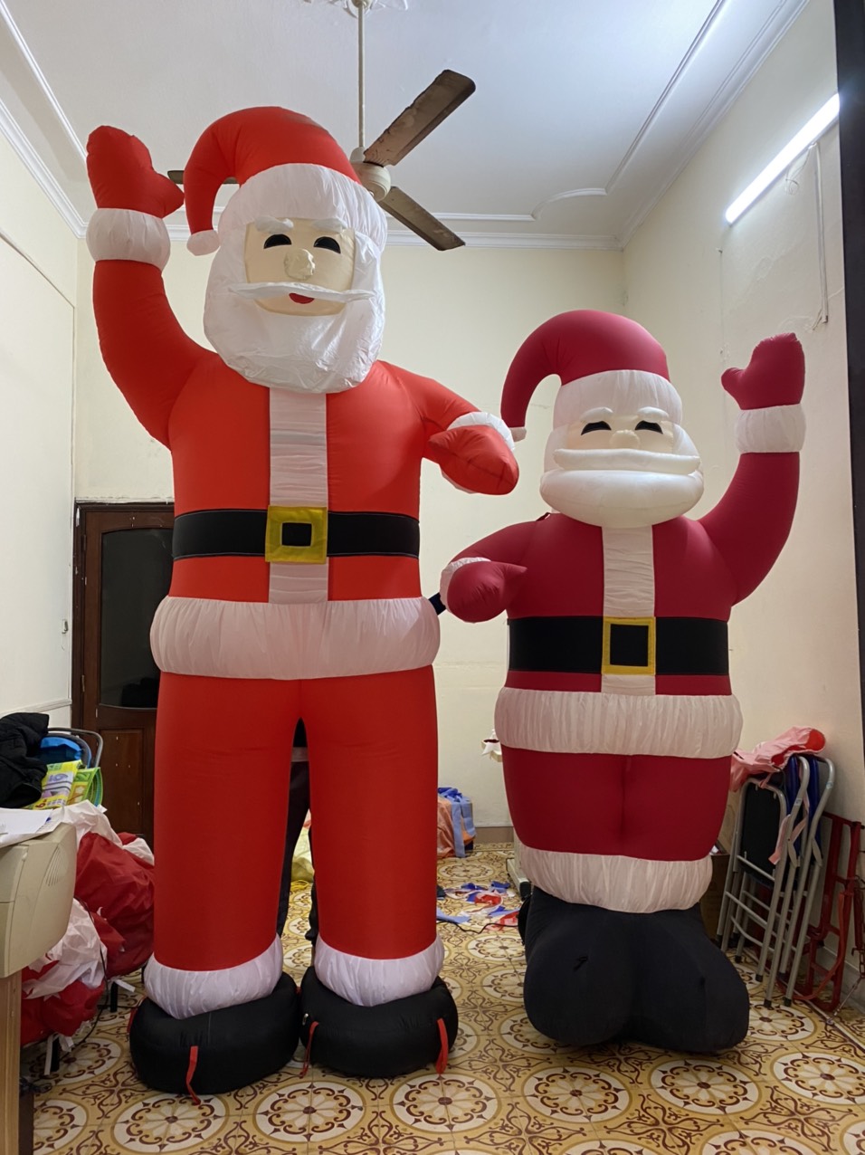 Rối hơi Ông gia Noel