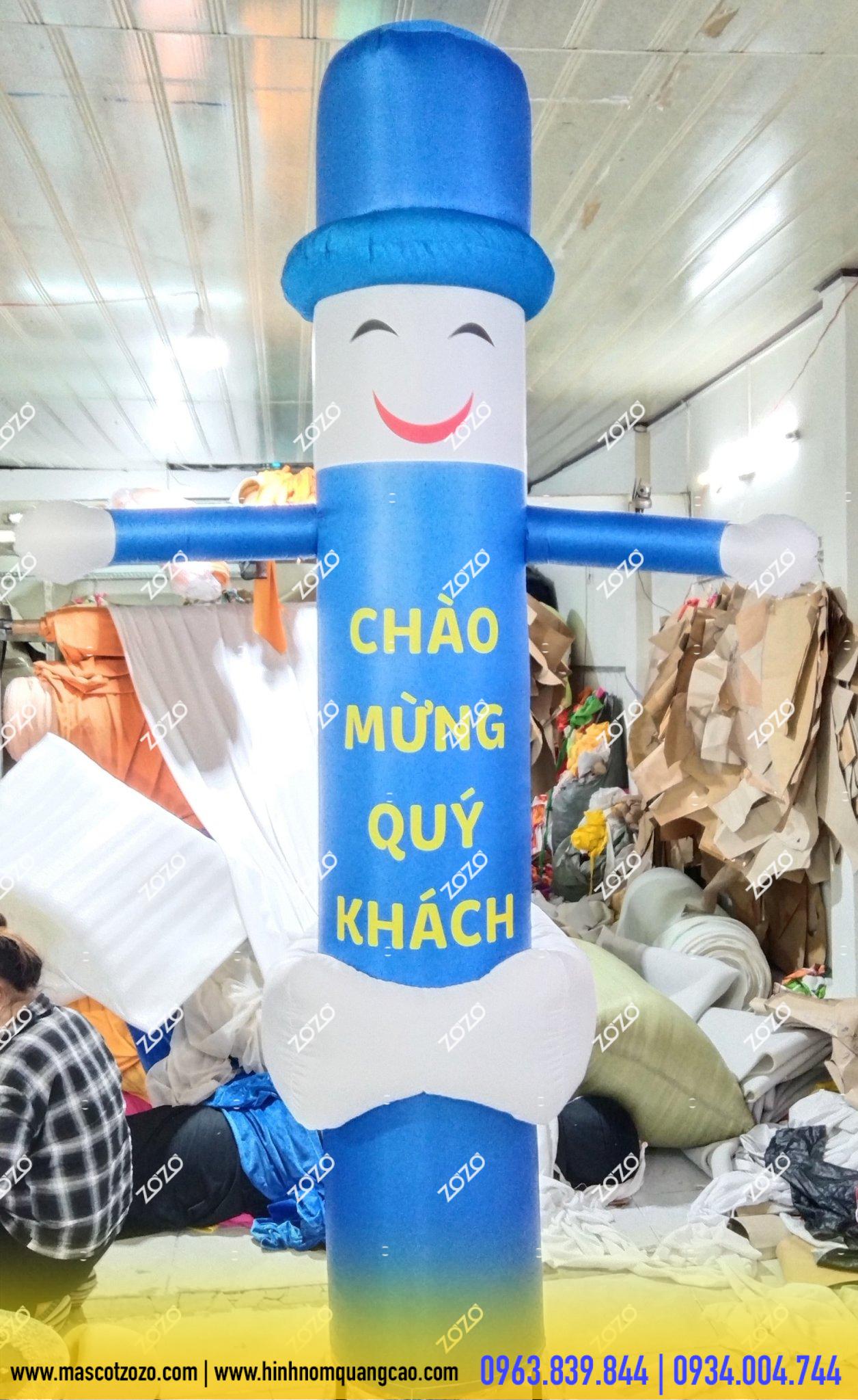 rối hơi thiết kế theo yêu cầu