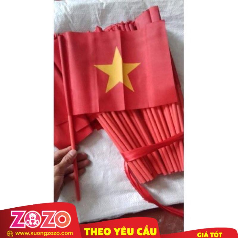 In Cờ Cầm Tay Theo Yêu Cầu Giá Tốt – Thiết Kế & Sản Xuất Tại Xưởng ZoZo 1 cờ cầm tay