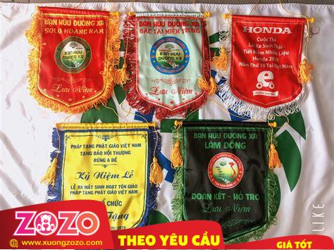 Đặt may cờ lưu niệm in theo yêu cầu 5 Xưởng Cờ ZOZO