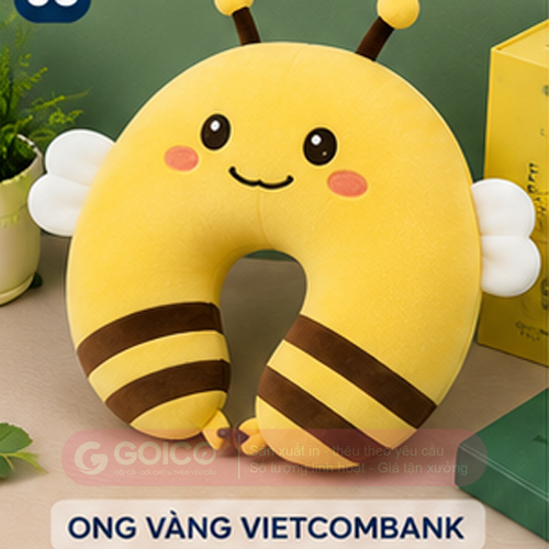 Địa chỉ sản xuất Gối kê cổ chữ U tại HCM 7 goi chu u thiet ke rieng ong vang